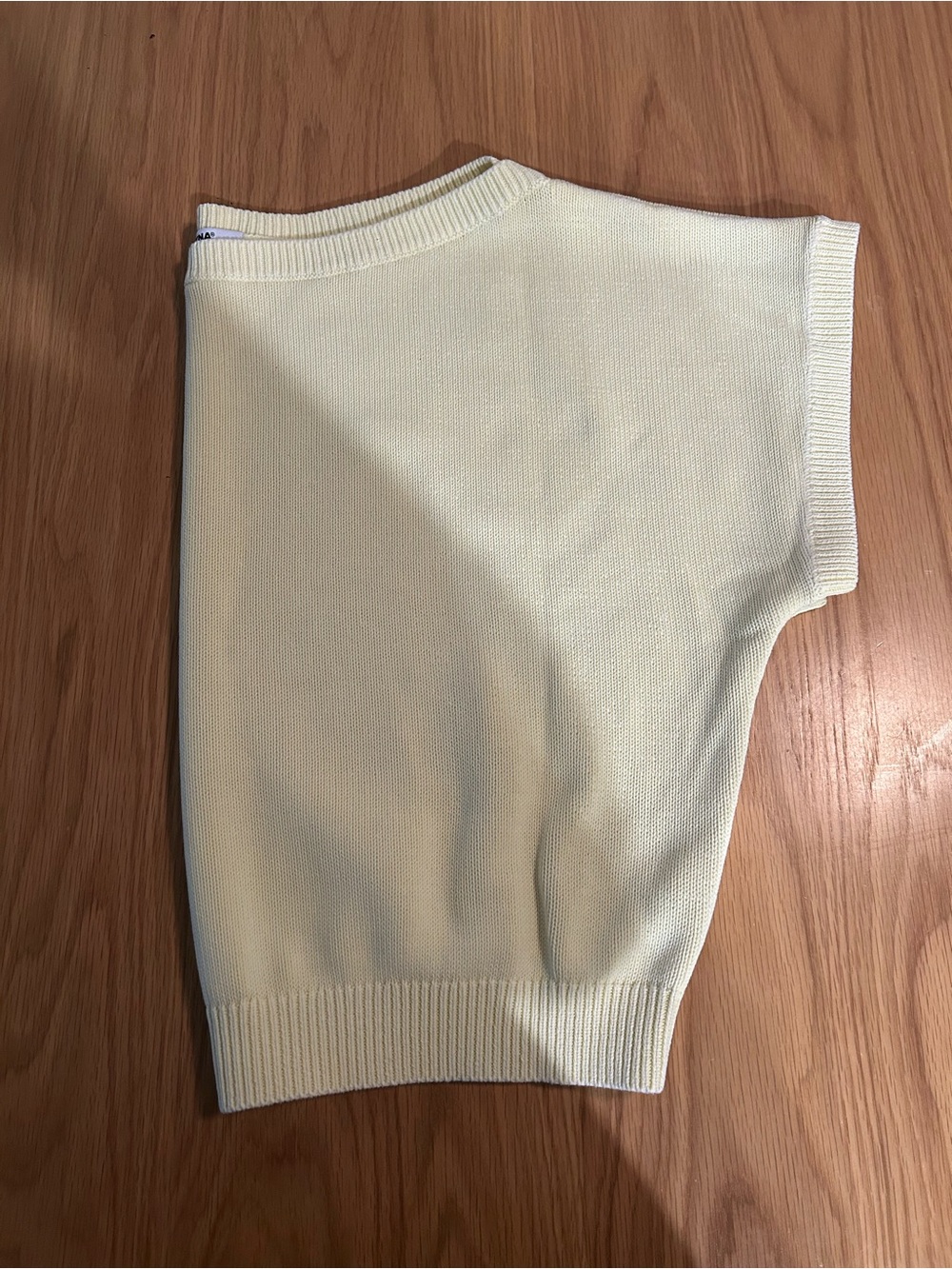 Aritzia TNA Hermosa Sweater Sun-faded Lemonade, Size XL NWOT